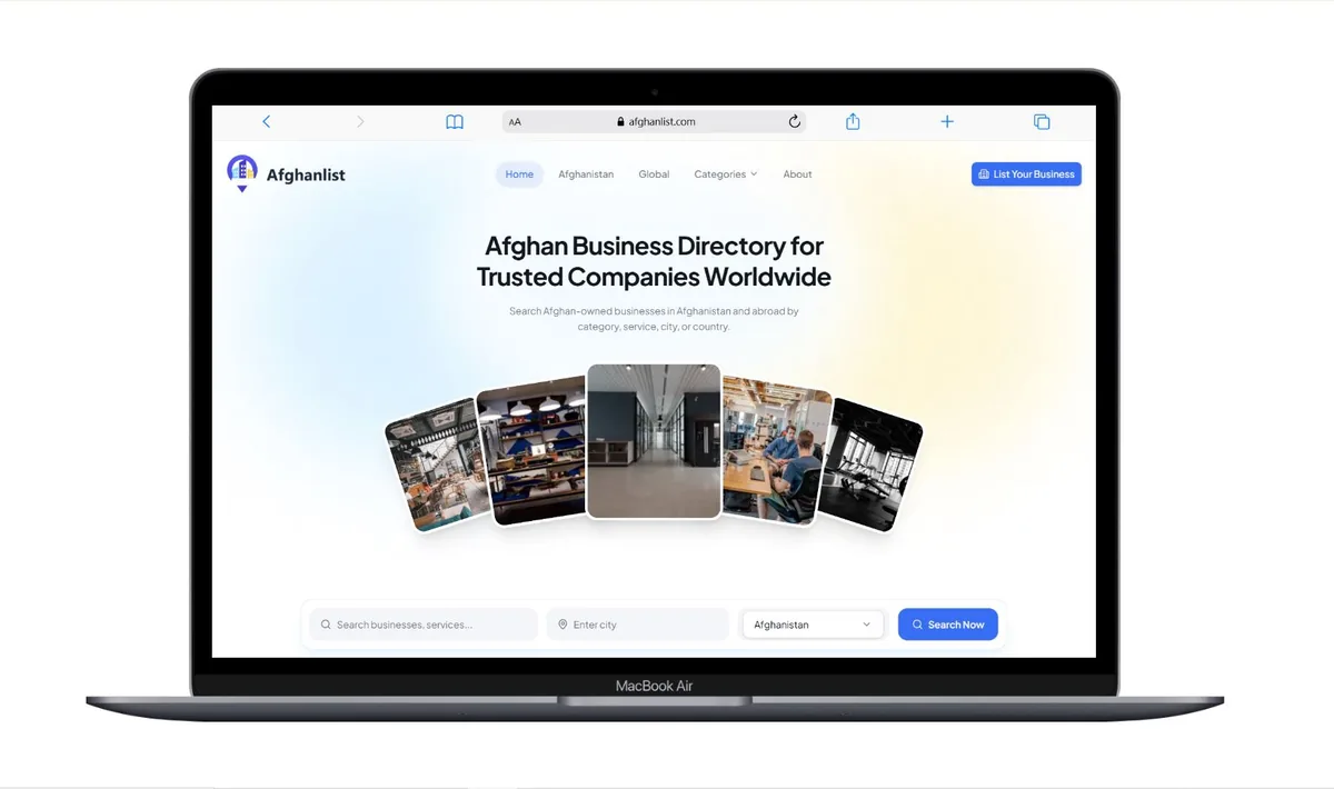 How I Built Afghanlist — Afghanistan's #1 Free Business Directory for Afghans Worldwide
