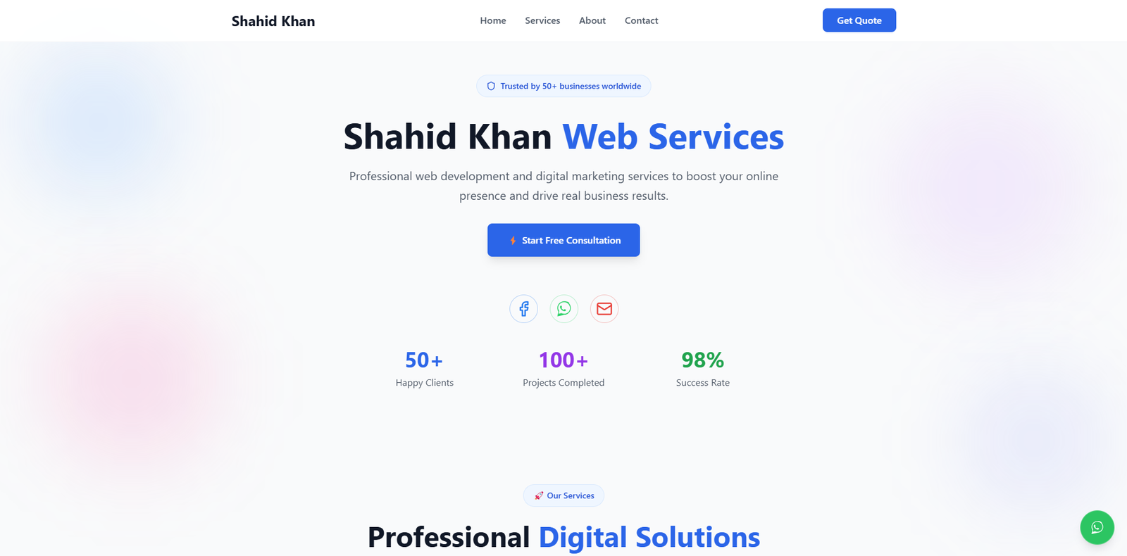 A Free, Modern Portfolio Template You Can Begin Today
