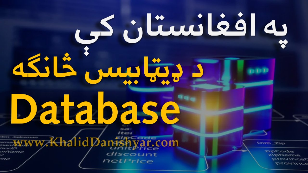 Computer Science Database Department in Afghanistan